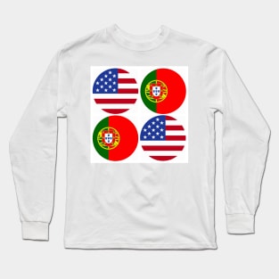 Portuguese American Long Sleeve T-Shirt
